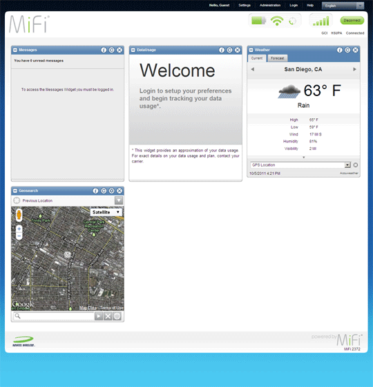 Mifi Page