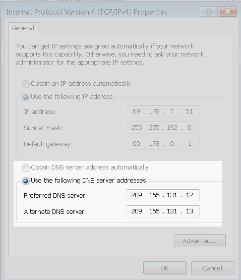 Server Settings