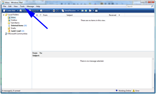 Windows Mail 2008