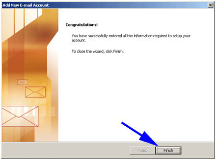 008_outlook_2003 Click Finish