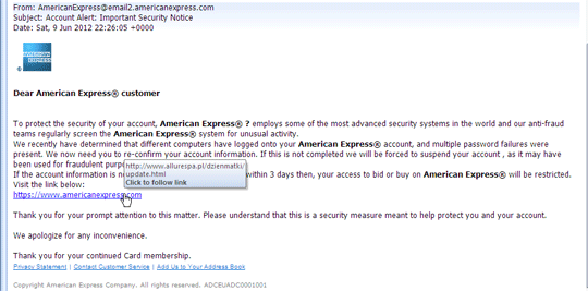 phishing_20120609 Phishing email, just delete