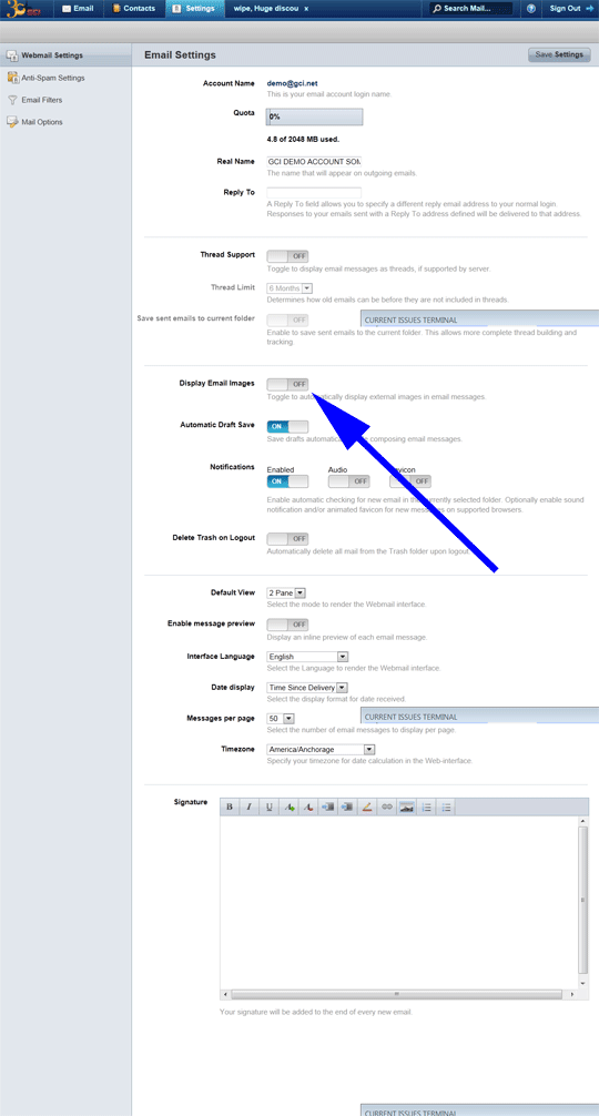Email Images