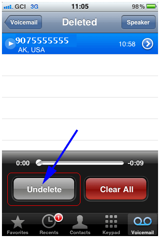 Undelete