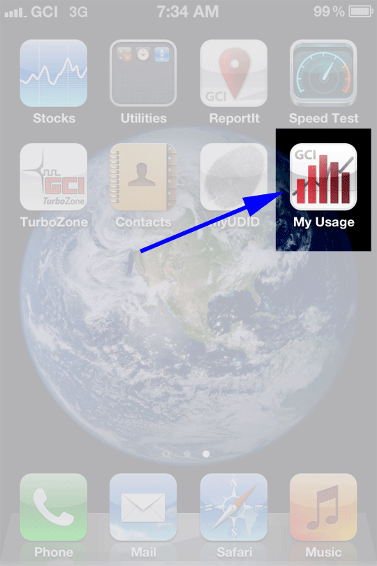 GCI Usage App