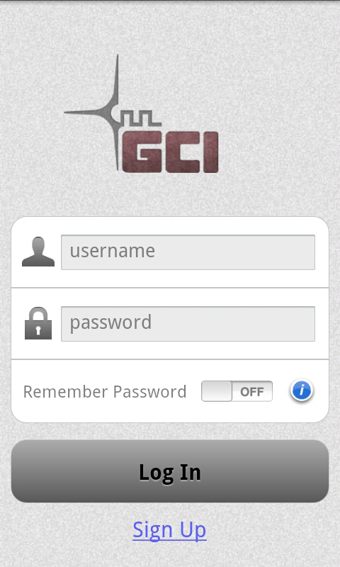 Login Screen