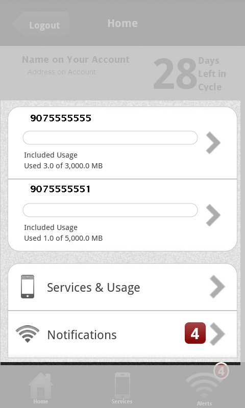Main Screen