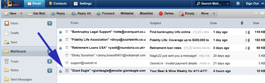 Select Single Email