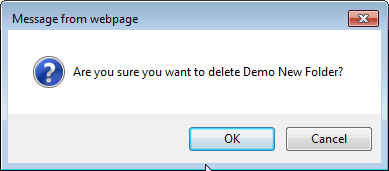 006_folder_remove Delete confirmation