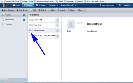 009_contacts_method Select Contact