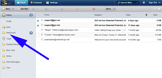 001_emg_mg_notice MailGuard Folder