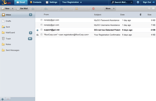 001_filter_inbox WebMail Inbox