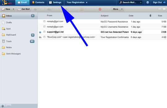 001a_filter_inbox Settings Link