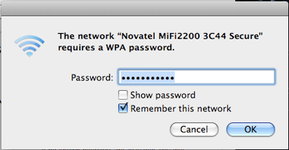 Network Password