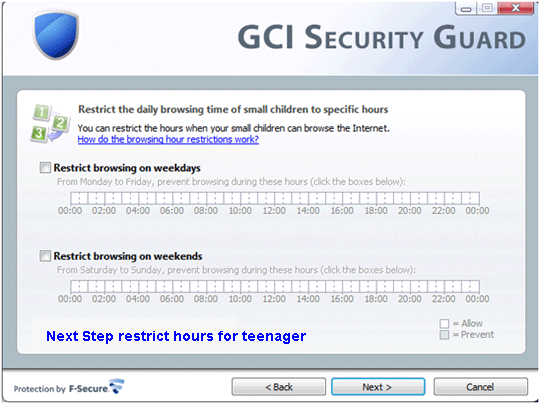 Restrict Hours