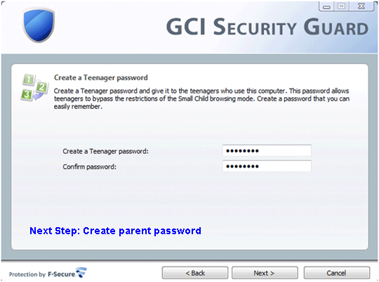 Teenager Password